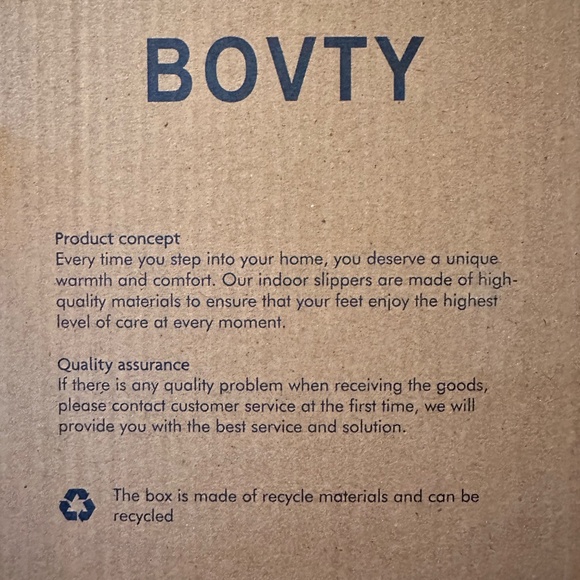 NEW Bovty men’s slipper size 12 - Picture 5 of 6